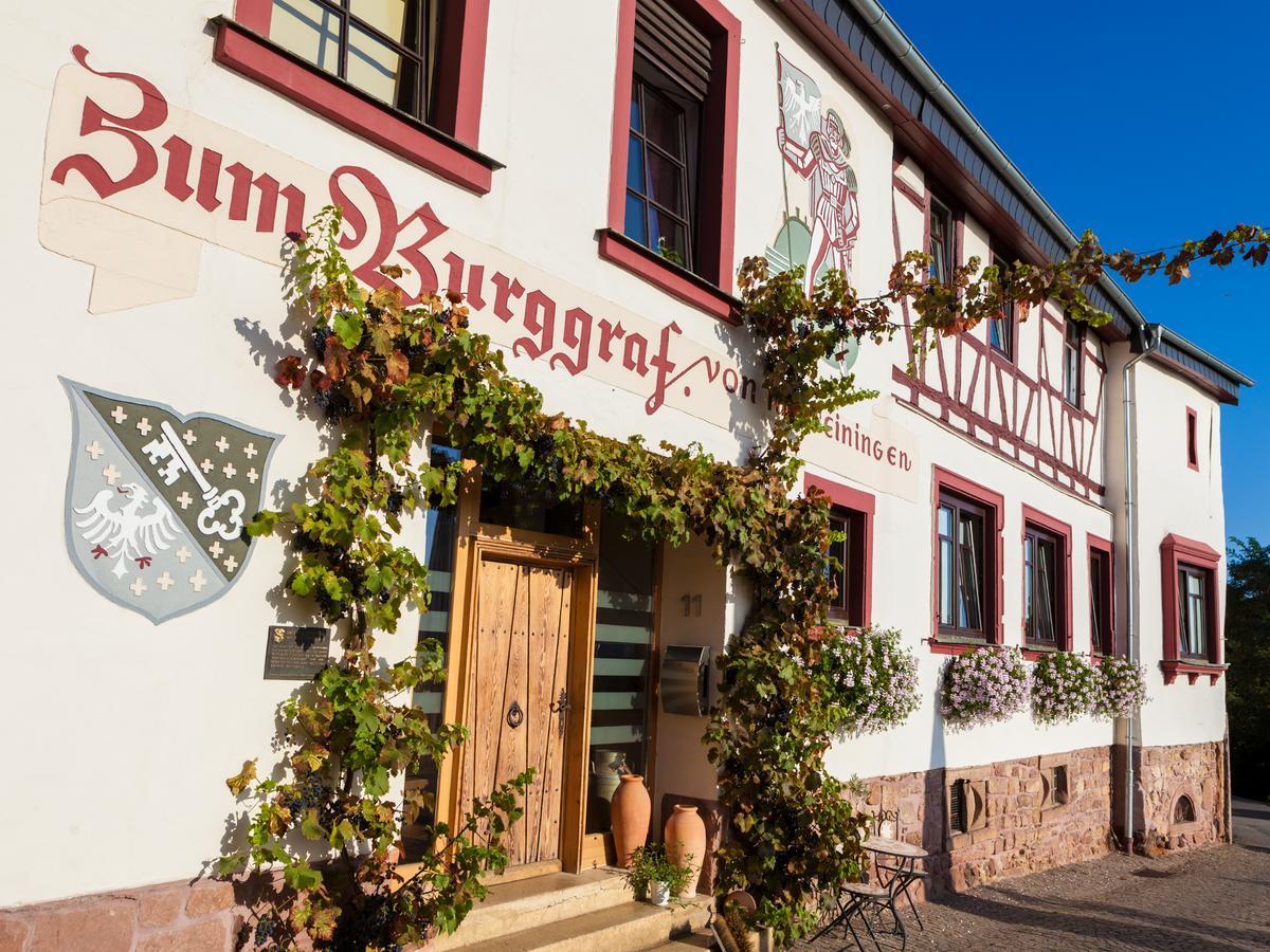 Hotel Zum Burggraf Neuleiningen Kültér fotó